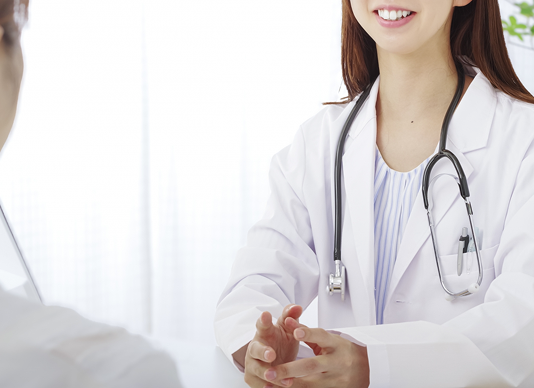 婦人科の待合室または診察室の様子