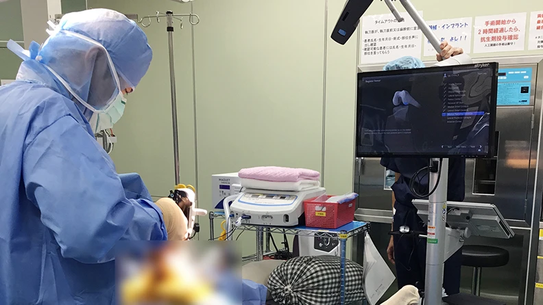 手術の様子