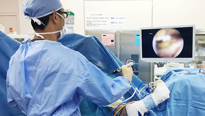 手術の様子