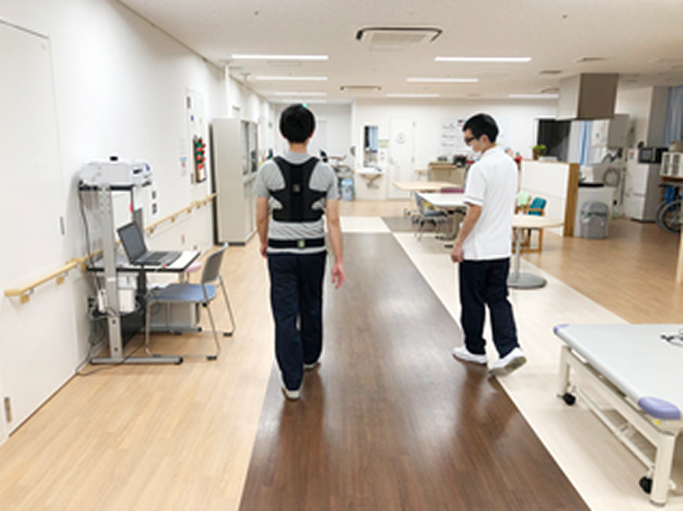 ウォーキングによるテスト