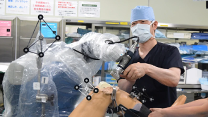 ロボット手術の様子